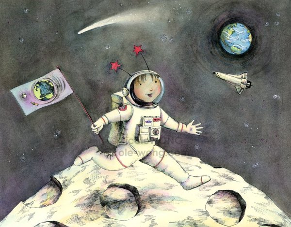 Сказочный космонавт