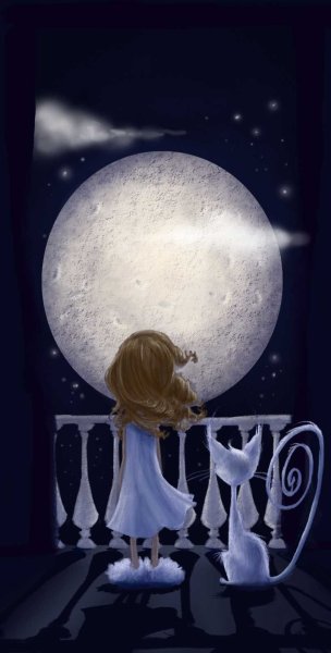 Спокойной ночи Луна