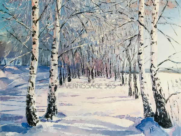 Исаак Ильич Левитан зима