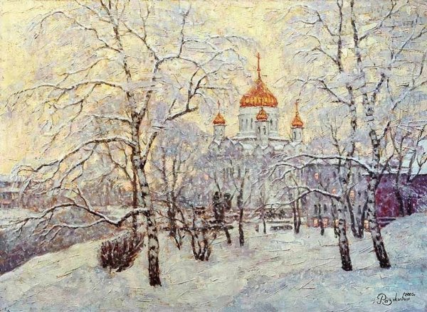 Игорь Разживин пейзажи лес