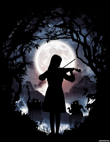 Силуэт мистика