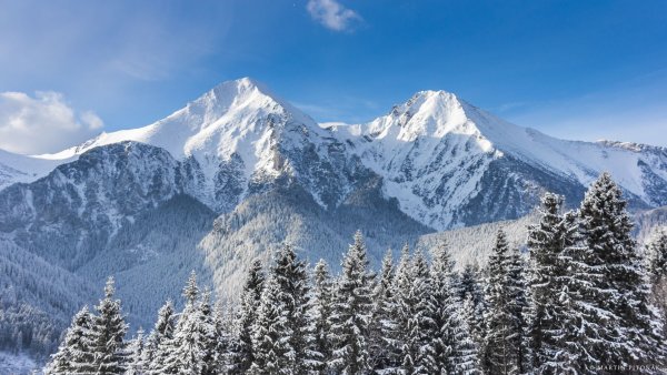 Словакия Татры зима