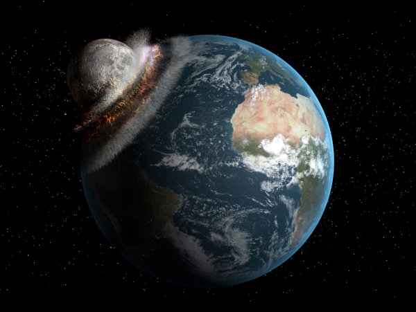 Падение Луны на землю