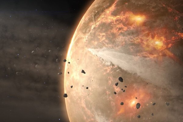 Космическая бомбардировка земли