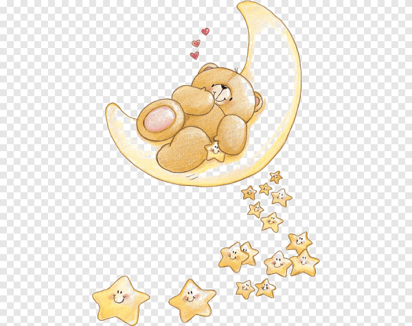 Мишка на Луне