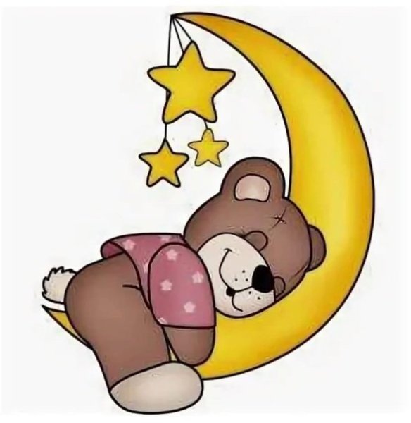 Мишка на Луне