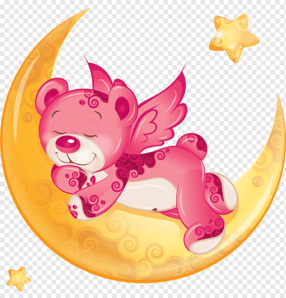 Мишка на месяце