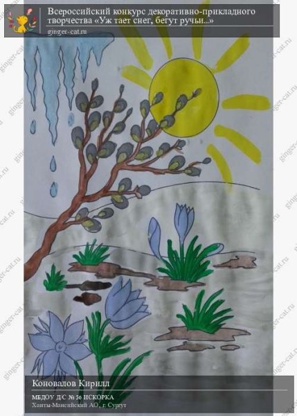 Снег уже теперь не тот Маршак рисунок