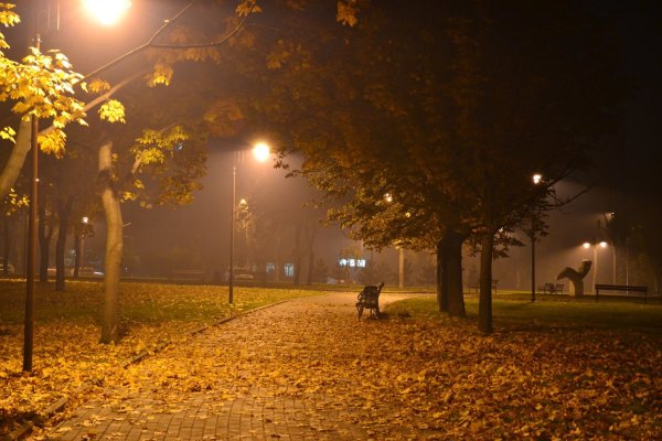 Холодный осенний вечер