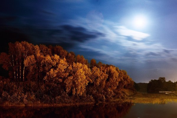 Осень вечер