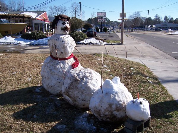 Неприличный Снеговик