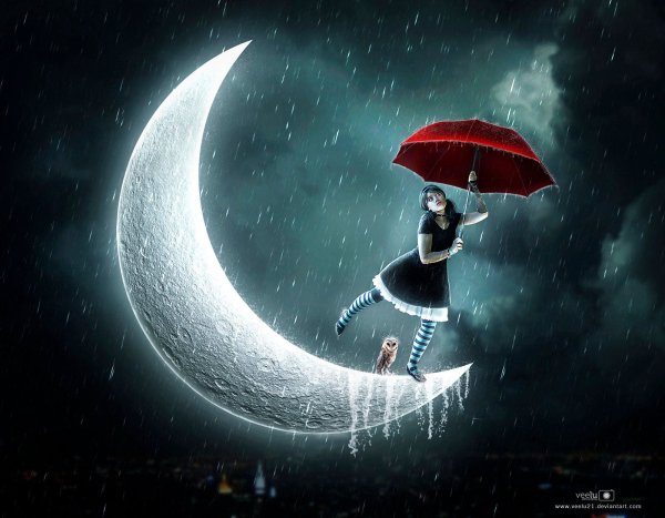 Девочка на Луне