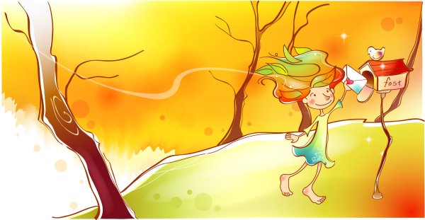 Осень позитив рисунок