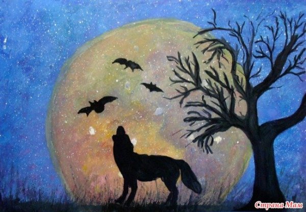 Животные гуашью для начинающих