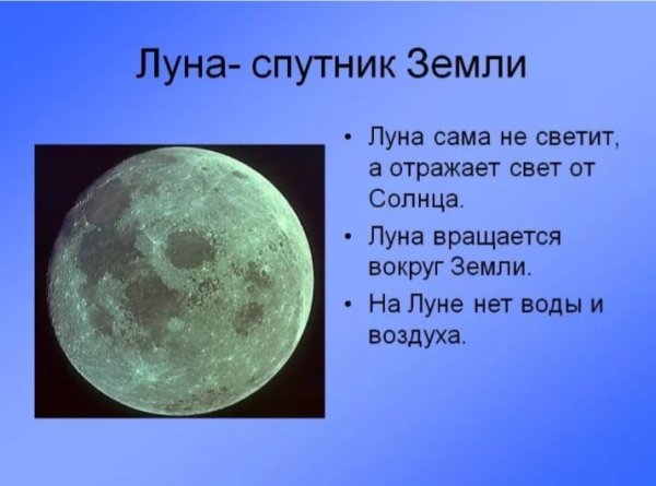 Луна Спутник земли
