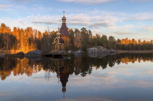 Церковь Андрея Первозванного на реке Вуокса