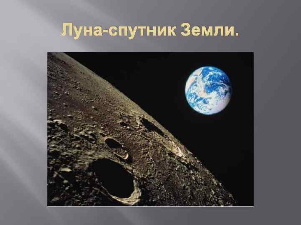 Луна Спутник земли