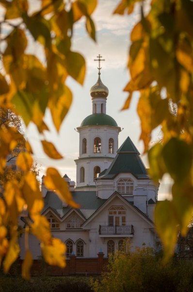 Плесс. Храм Вознесения Господня.