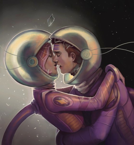 Поцелуй в скафандре