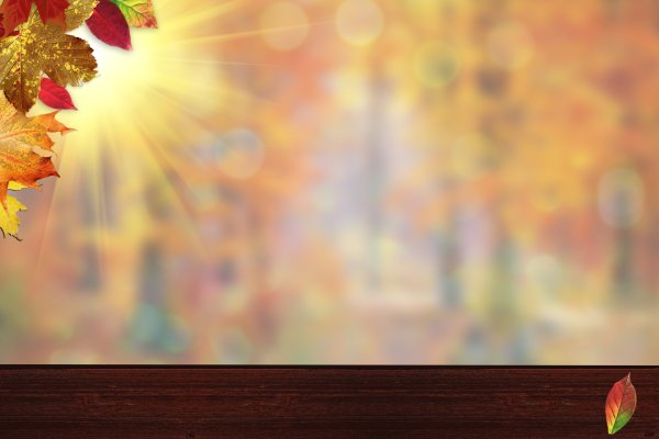 Фон для презентации осень