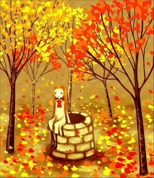 Иллюстрация на тему осень