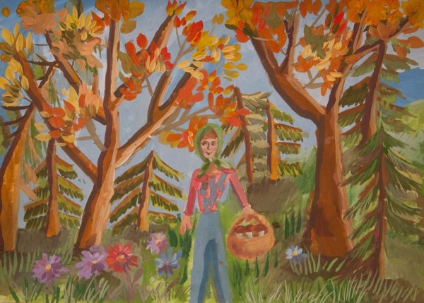 Осень рисунок для детей