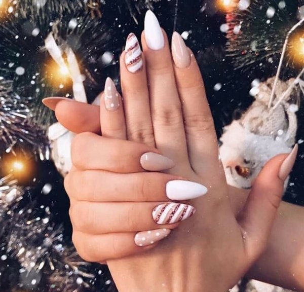 Зимний маникюр