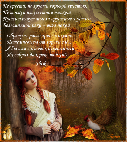 Стихи про осень красивые