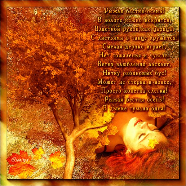 Стихи про осень красивые