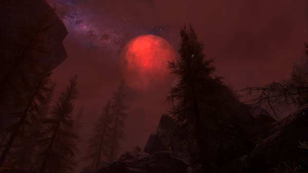 Кровавая Луна скайрим