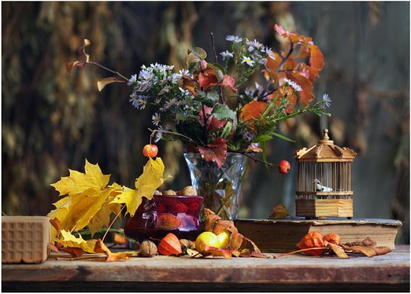 Уютные осенние натюрморты