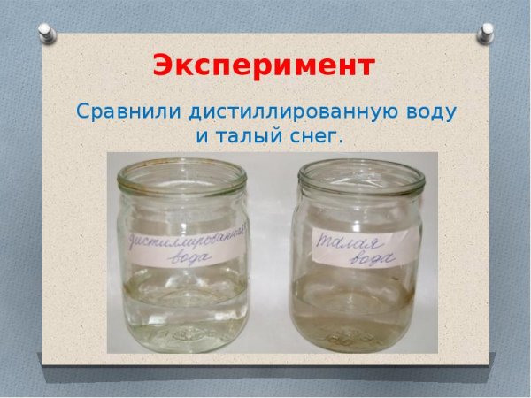 Почему нельзя есть снег