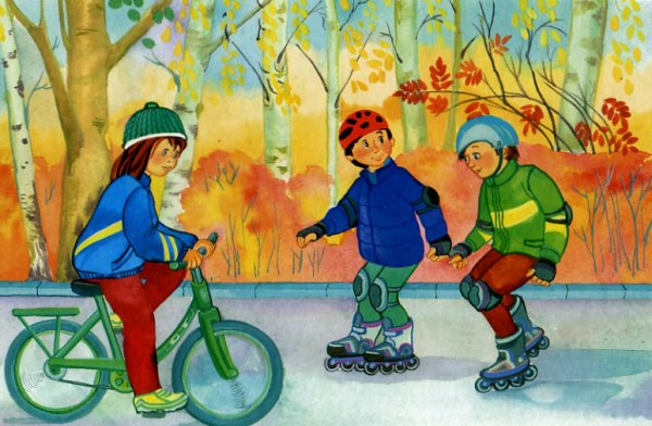 Весенние забавы детей