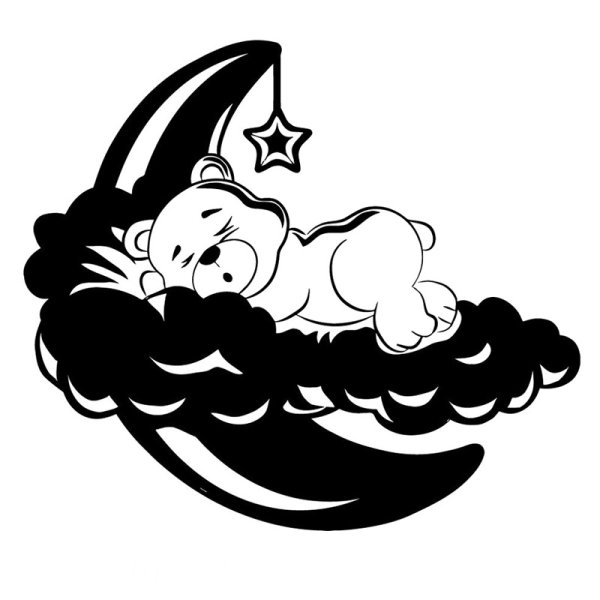 Трафареты для детской спальни