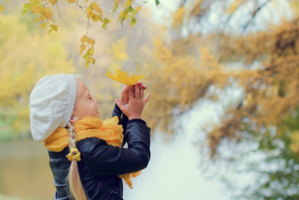Осень дети радость