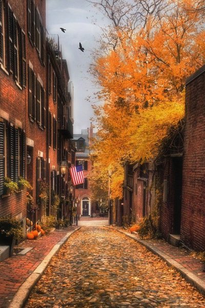 Acorn Street, Бостон