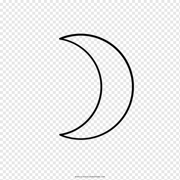 Нарисовать месяц