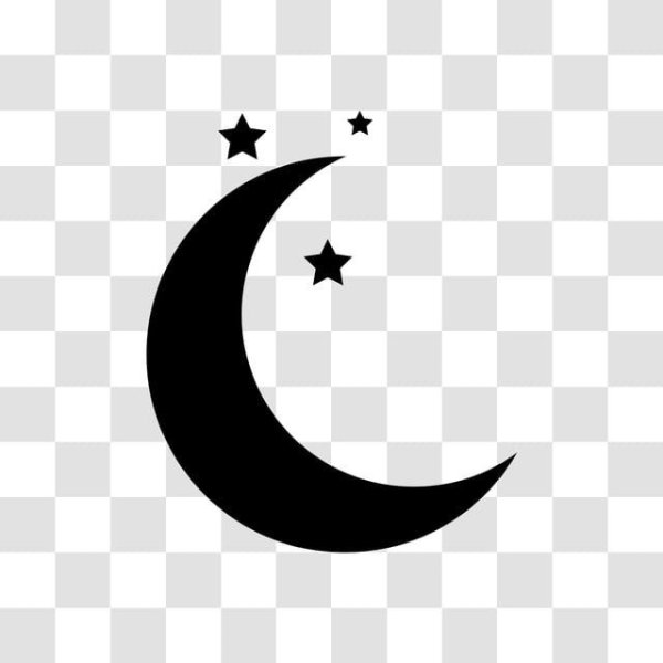 Полумесяц векторный