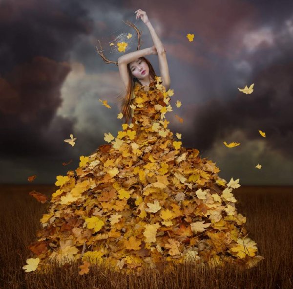 Фотосессия Королева осени