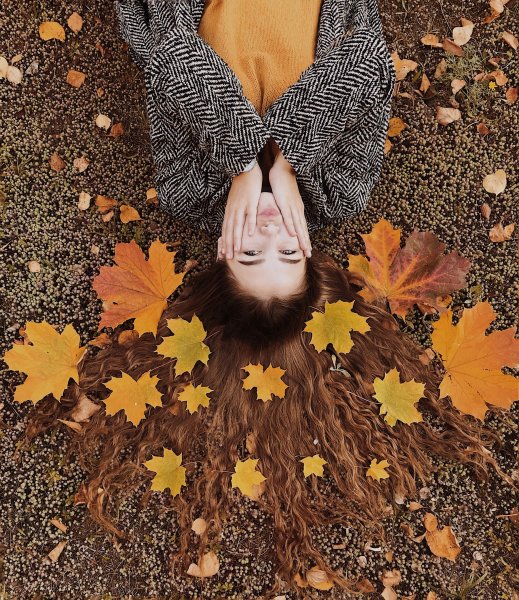 Осенняя фотосессия необычная