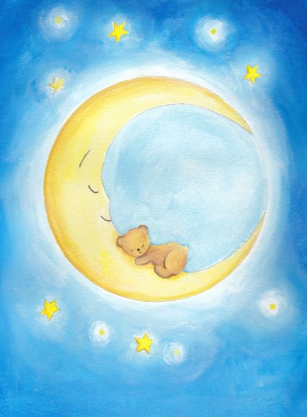 Детские иллюстрации сон