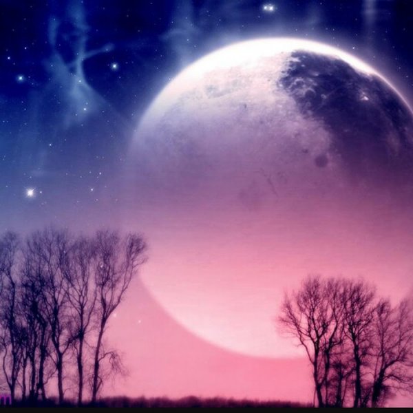 Фон для фотошопа с луной
