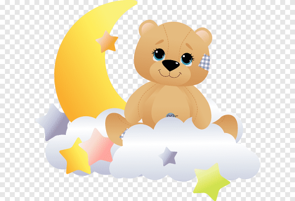 Медвежонок на облаке