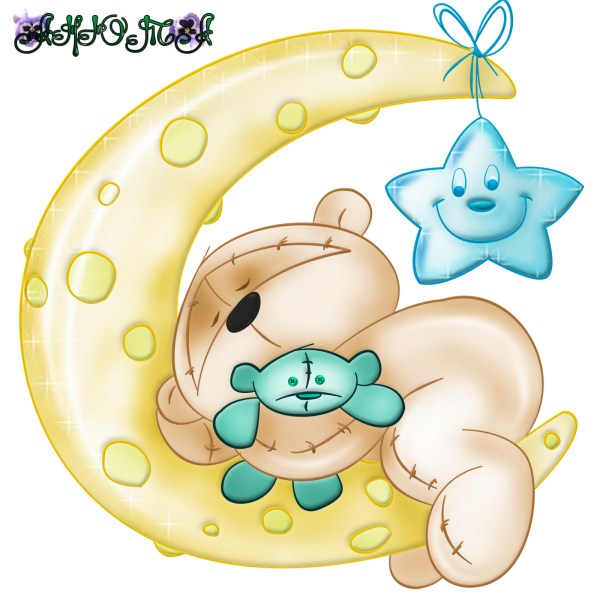 Медвежонок на месяце