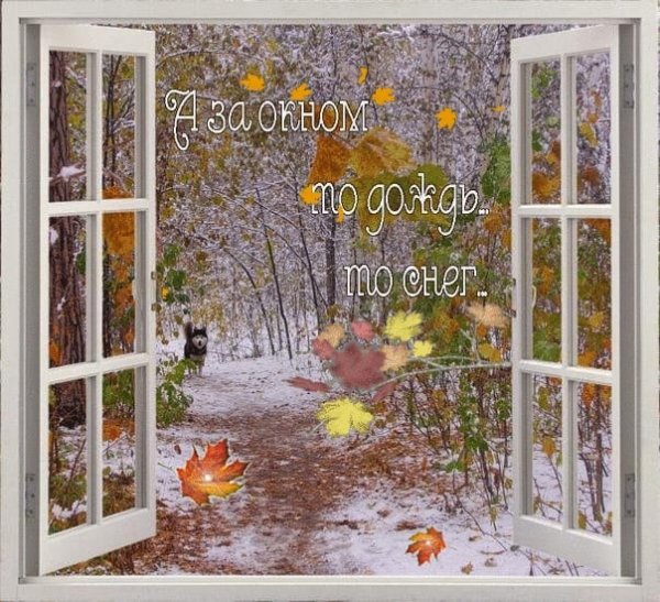 С последним днем ноября