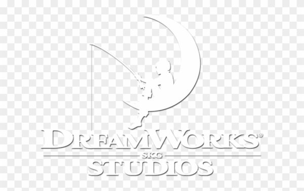 Dreamworks на белом фоне
