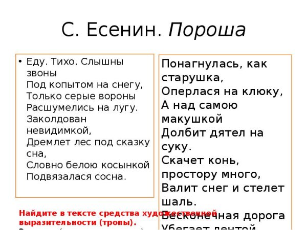 Стих пороша