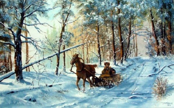 Марек Щепаняк (1953, Poland) пейзаж.