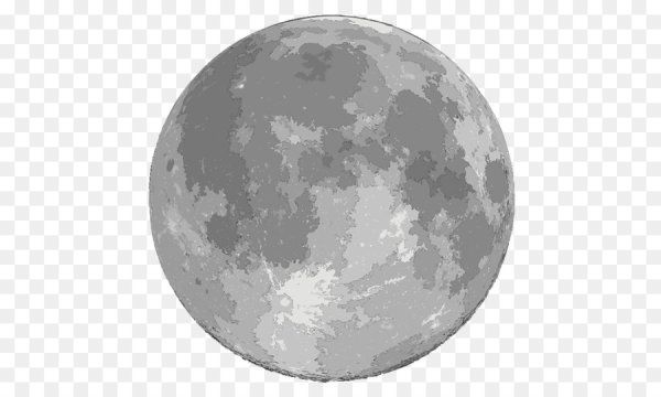 Земля и Луна на прозрачном фоне