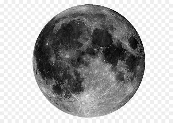 Луна без фона